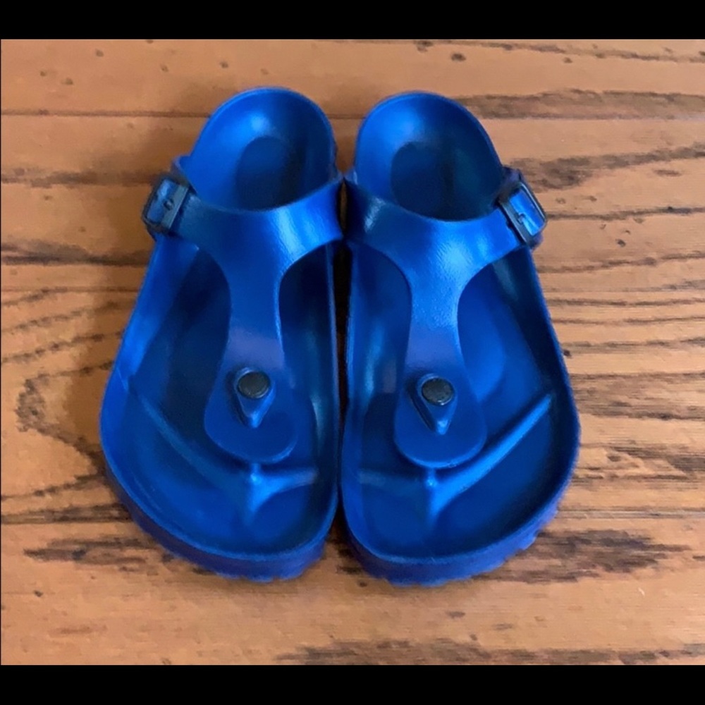 Birkenstock Royal blu Rubber thong sandals 39